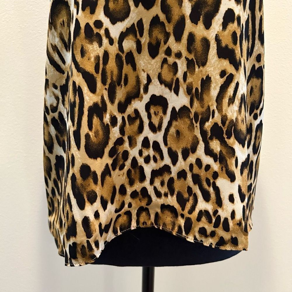 NWT XS  Women's Abound Top Leopard - Picture 3 of 7